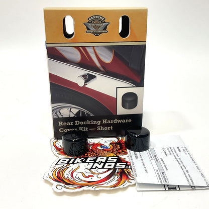 New Genuine Harley Short Rear Docking Hardware Covers 48221-10