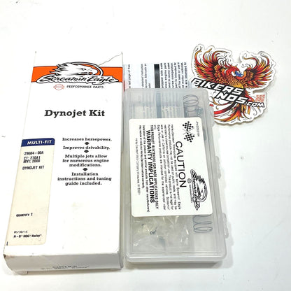 New Genuine Harley 2000-2006 Carbureted Twin Cam Dynojet Jet Kit 29604-00A