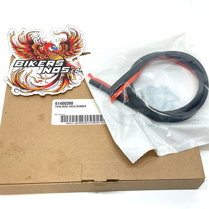 New Genuine Harley 2018-2024 Softail Tank Console Deco Rubber Trim 61400390