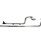 Bassani Chrome True Duals 33" Fishtail Exhaust 2007 -2017 Harley Softail 1S26E-33
