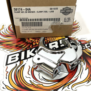 NEW Genuine Harley 1987-2015 Sportster Dyna 39MM Windshield Clamp 58174-04A