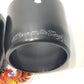 New Genuine Harley 2009-2016 Touring Satin Black Anodized 4" End Caps 65100028