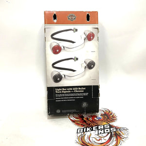 New Genuine Harley 2014 Up Touring Light Bar LED Bullet Turn Signals 67800491
