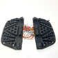 NEW Genuine Harley 1986Up Chrome and Rubber Passenger Footboard Inserts 50177-95