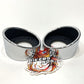 Harley 2009-2025 Touring Screamin Eagle Short Slash 4" Muffler End Caps 65100062