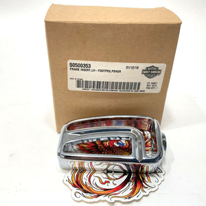 NEW Genuine Harley 2015-2018 CVO Touring Left Passenger Footpeg Frame 50500353