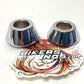 New Genuine Harley Front Chrome Tapered Axle Wheel Spacers 41361-08
