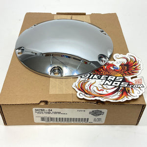 New Genuine Harley 2004-2022 Sportster Clutch Derby Chrome Cover 34760-04