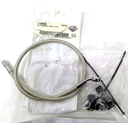 New Genuine Harley 1999-2017 Softail Dyna Diamondback Upper Brake Line 41800059