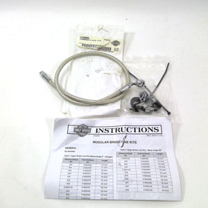 New Genuine Harley 1999-2017 Softail Dyna Diamondback Upper Brake Line 41800059