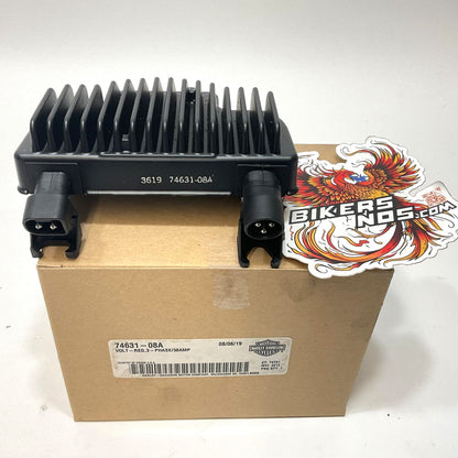 New Genuine Harley 2013 Up Dyna 12v Voltage Regulator Black 74631-08A