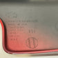 Genuine Harley 2009-2025 Touring Hot Rod Red Flake Left Side Cover 57200071ECN