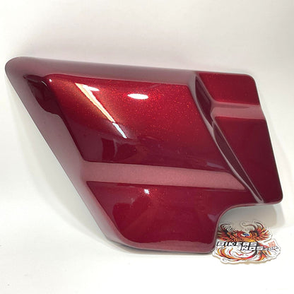 Genuine Harley 2009-2025 Touring Hot Rod Red Flake Left Side Cover 57200071ECN