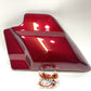 Genuine Harley 2009-2025 Touring Hot Rod Red Flake Left Side Cover 57200071ECN