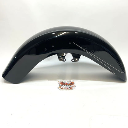 Genuine Harley 2014-2025 Touring Front Fender Vivid Black Pinstripe 58900073DBX