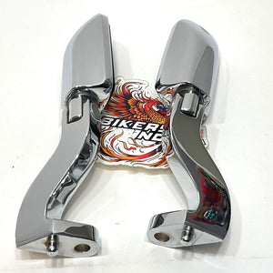 Genuine Harley Chrome Streamliner Footpegs W/ Mounts 50211-04