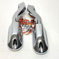 Genuine Harley Chrome Streamliner Footpegs W/ Mounts 50211-04
