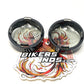 New Genuine Harley Rear Black Clear Bullet Lens Trim Rings 73343-09