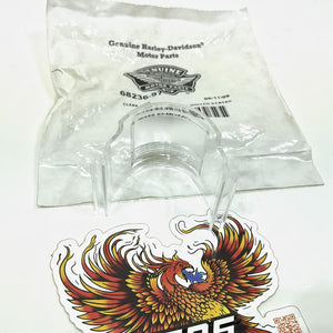 New Genuine Harley Softail Tombstone License Plate Lamp Lens 68236-97