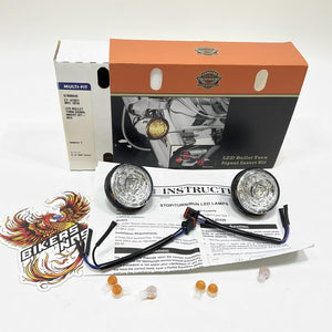 New Genuine Harley 2012 Up LED Turn Signal Insert Kit 67800640