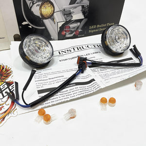 New Genuine Harley 2012 Up LED Turn Signal Insert Kit 67800640