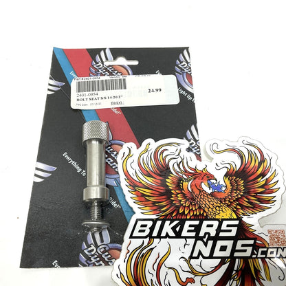 Custom Dynamics 1/4-20 2" Extended Harley Seat Bolt 2401-0954 CD-SB-01