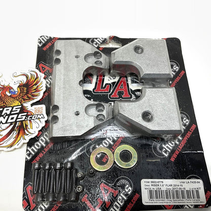 LA Choppers 2014-2022 Road King Handlebar Clamp Set 1-1/2" LA-7425-04