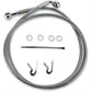 Drag Specialties 2004-2012 Harley Sportster 43-3/4" Brake Line Front 1741-2644