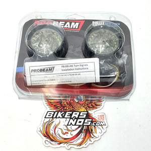 Custom Dynamics Bullet Turn Signal 2016-2023 Touring CVO Smoke Lens 2020-1592
