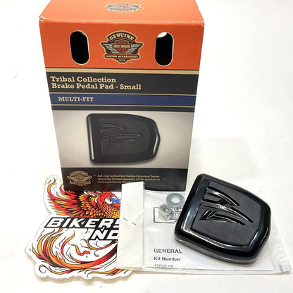 Genuine Harley 1993-2025 Touring XG Softail Dyna Tribal Brake Pedal Pad 42008-09