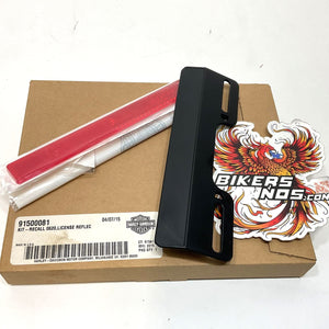 New Genuine Harley Recall 0620 License Plate Reflector Bracket 91500081