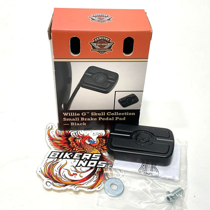 Harley 2018 Up Softail Willie G Skull Collection Small Brake Pedal Pad 50600344