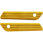 Arlenn Ness 2014-2025 Harley Touring Saddlebag Latch Covers Gold 03-606