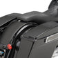 Kuryakyn 2010-2021 Harley Touring Black Curved License Plate Mount KUR3147