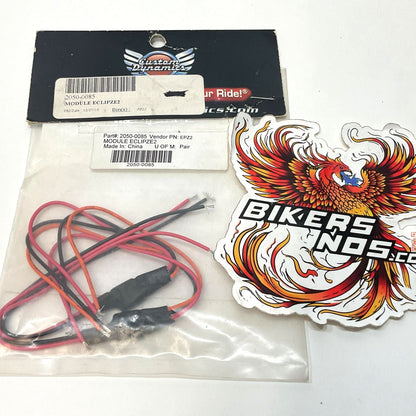 Custom Dynamics Harley Headlight Adapter Hi/Low Halo Ring Enabler 2001-1398