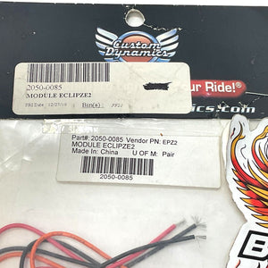 Custom Dynamics Harley Headlight Adapter Hi/Low Halo Ring Enabler 2001-1398