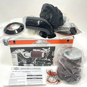 Harley 2008-2017 Dyna Softail Cable Throttle Heavy Breather Air Cleaner 29098-09