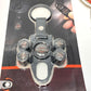New Genuine Harley Genuine Motor Oil Valve Stem Covers & Key Chain Black 4531