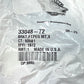New Genuine Harley Passenger Rubber Footrest/Foot Peg Assembly 33048-72