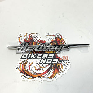 NEW Genuine Harley 2018 up Heritage Left Fender Badge 61400513