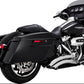 Vance & Hines 2017-2025 Touring Dresser Big Radius Exhaust System Chrome 26373