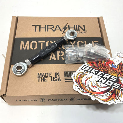 Thrashin Supply 2018-2025 Softail Adjustable Brake Linkage Black TSC-2301-1