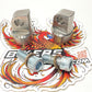 Thrashin Supply Male Mount Militant Foot Pegs Black TSC-2019-1-D
