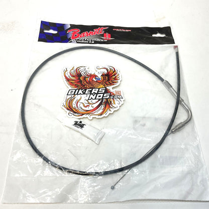 Barnett 1996-2005 Dyna Softail Black Vinyl Throttle Cable 32" 1013030015