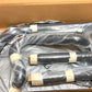Bassani 2018-24 Softail Black True Dual Fishtail Exhaust NO Baffle 36" 1S86EB36