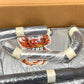 Bassani 2018-24 Softail Black True Dual Fishtail Exhaust NO Baffle 36" 1S86EB36