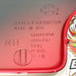 New Genuine Harley 2009-2023 Touring Redline Red Right Side Cover 57200072EUZ
