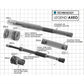 Legend 2017-2023 Harley Touring Standard AXEO Front Suspension 49 mm 0414-0516