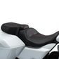 Harley 2023 and Up Touring Low-Profile Passenger Pillion Orange Stitch 52400330