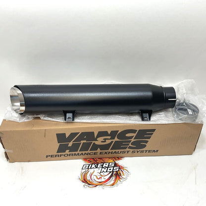 VANCE & HINES 2025-2026 Softail Twin Slash Slip-On Muffler Black 46750